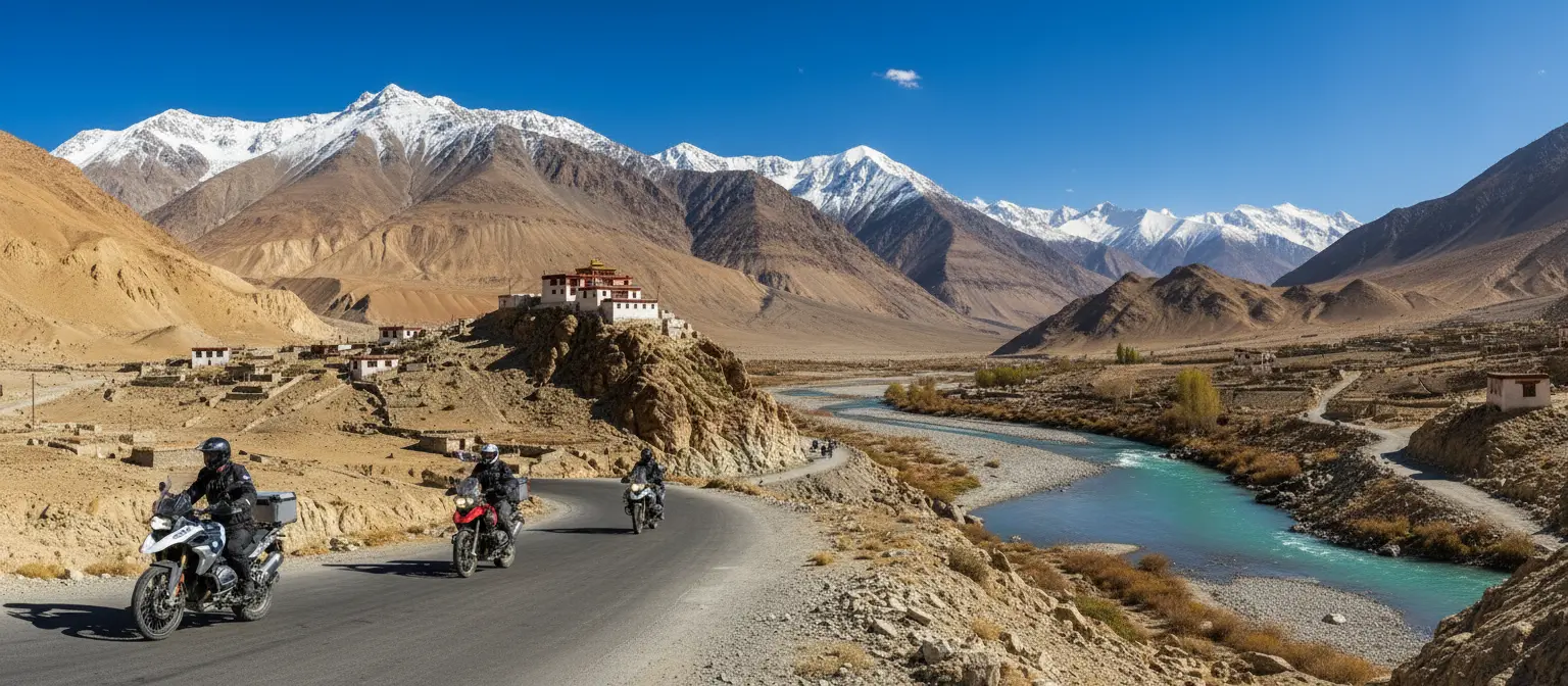 Ladakh landscape - Leh Ladakh tour packages
